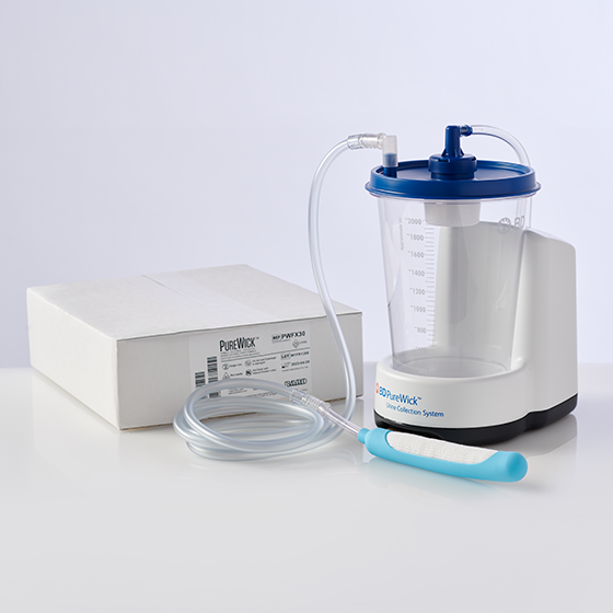 PureWick™ Urine Collection System Starter Set with Battery